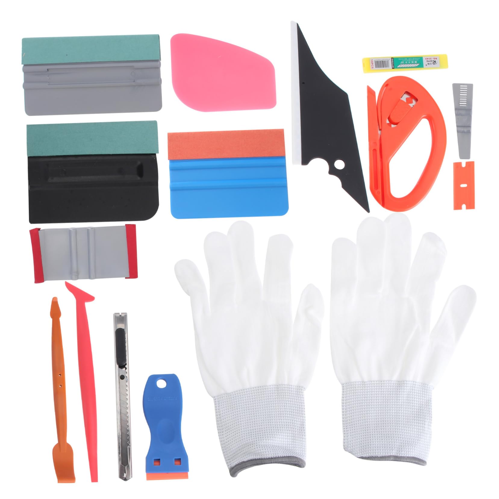 iplusmile Filmwerkzeugset Scheibentönungsfolie für Autos Schaber Vinyl Wickeln Spiegelrakel Auto Rakel Folienschneider Fenster -Tint -Tool Aufkleber-Kit für Autoverpackungen Auto töner Rakel iplusmile Filmwerkzeugset Scheibentönungsfolie für Autos Schaber Vinyl Wickeln Spiegelrakel Auto Rakel Folienschneider Fenster -Tint -Tool Aufkleber-Kit für Autoverpackungen Auto töner Rakel von iplusmile