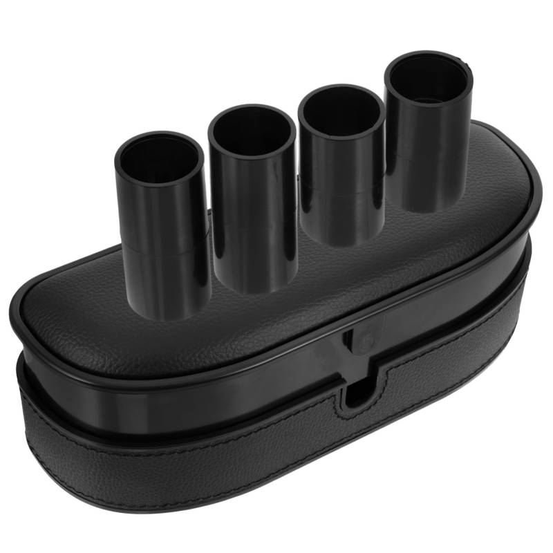 iplusmile Polsterung fürs Auto Tür auto armlehne kissen Innere Unterlage Autoarmlehne Auto-Armlehnenbezug-Höhenpolster Autozubehör auto armlehne pad Leder Black von iplusmile
