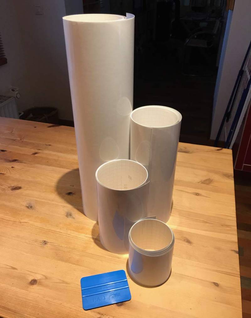 is-tuning ab 1,99 € Lackschutzfolie transparent universal alle Größen wählbar (20 x 50 cm) von is-tuning