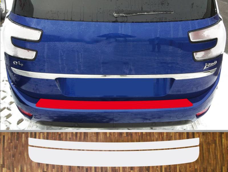 is-tuning kompatibel mit Citroen Grand C4 Picasso, ab 2016; Lackschutzfolie Ladekantenschutz transparent von is-tuning