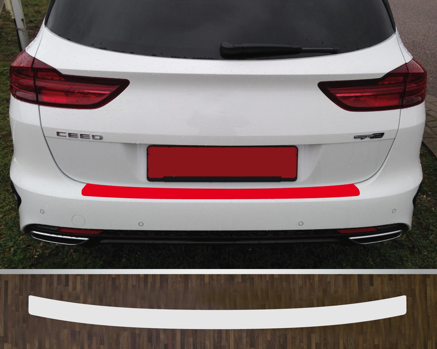 is-tuning kompatibel mit KIA Ceed SW ab 2018 Lackschutzfolie Ladekantenschutz transparent is-tuning kompatibel mit KIA Ceed SW ab 2018 Lackschutzfolie Ladekantenschutz transparent von is-tuning