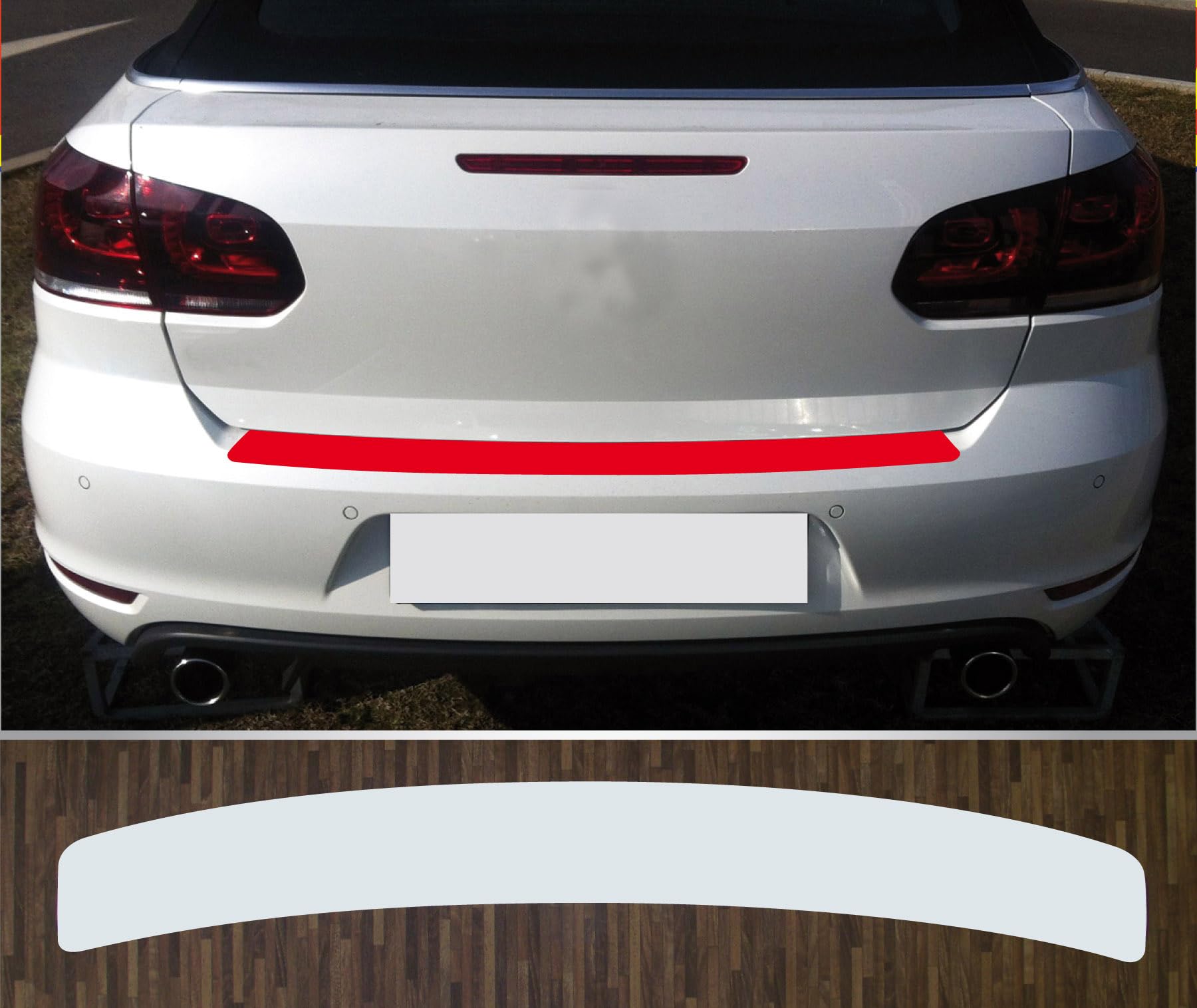 is-tuning kompatibel mit VW Golf 6 Cabriolet ab 2011 Lackschutzfolie Ladekantenschutz transparent is-tuning kompatibel mit VW Golf 6 Cabriolet ab 2011 Lackschutzfolie Ladekantenschutz transparent von is-tuning