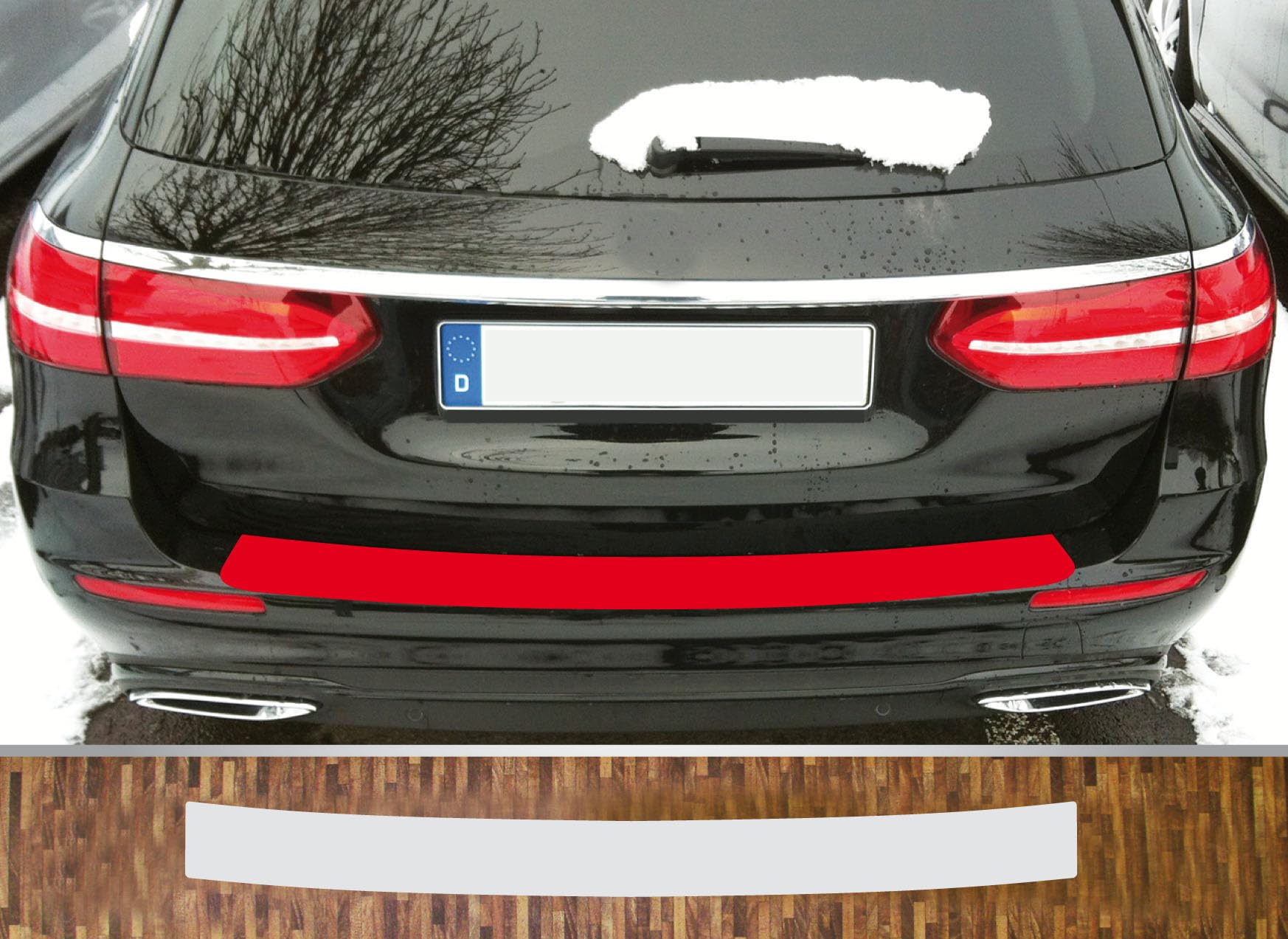 is-tuning kompatibel mit Mercedes E-Klasse T-Modell S213, ab 2016 Lackschutzfolie Ladekantenschutz transparent is-tuning kompatibel mit Mercedes E-Klasse T-Modell S213, ab 2016 Lackschutzfolie Ladekantenschutz transparent von is-tuning