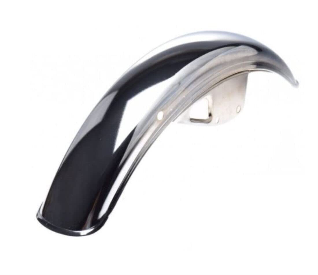 Kotflügel Schutzblech Vorne Chrom Metall Fender Front für SUZUKI GN 125 NF41A Kotflügel Schutzblech Vorne Chrom Metall Fender Front für SUZUKI GN 125 NF41A von ItalyRacing