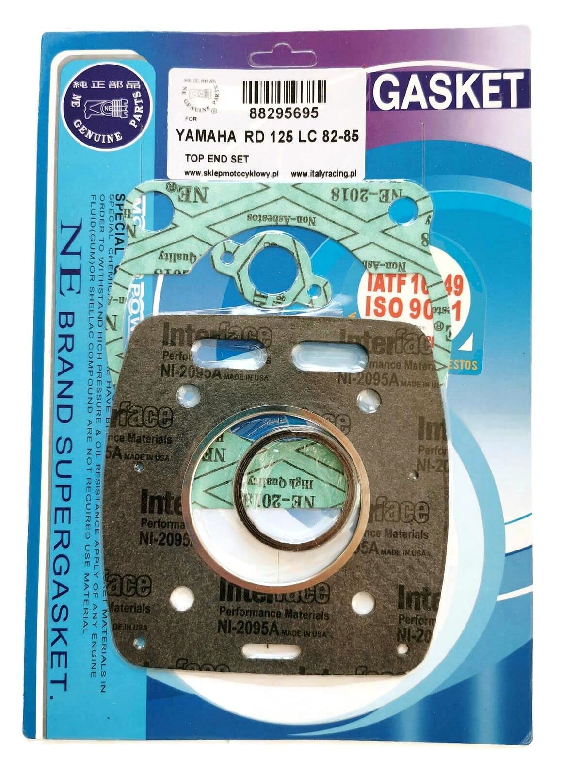 Motordichtsatz Dichtsatz Gasket set TOP END für YAMAHA DT RD 125 LC 1982-1985 Motordichtsatz Dichtsatz Gasket set TOP END für YAMAHA DT RD 125 LC 1982-1985 von italyracing