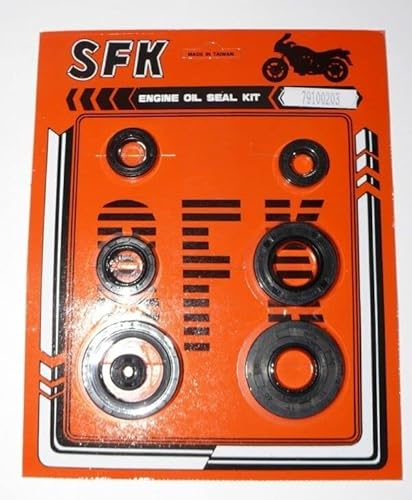Motorsimmeringe für YAMAHA DT RD RX 80 MX MXS 1981-1984 Engine oil seals von ItalyRacing
