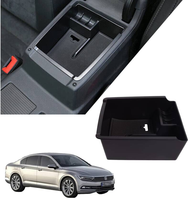 Aufbewahrungsbox Organizer Halter Mittelkonsole Armlehne Für Neuer Magotan B8 Passat Variant B8 2016-2023 / Arteon 2 2018-2023 von itdegno