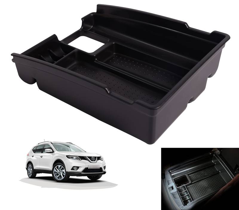 Aufbewahrungsbox Organizer Mittelkonsole für 2014-2021 Rogue X-TRAIL T32 von itdegno