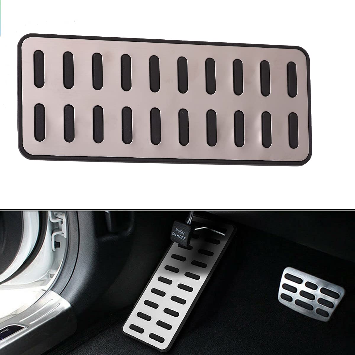 Fußablage Platte Fußstütze Pedale Foot Rest Pedal Abdeckung Fußablage Platte Fußstütze Pedale Foot Rest Pedal Abdeckung von itdegno