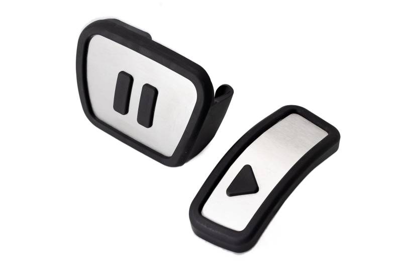 Pedalkappen Edelstahl Kappen Gaspedal Bremspedal Kompatibel mit VW ID3 ID4 ID5 ID6 ID.3 ID.4 ID.5 ID.6 2020-2024 von itdegno