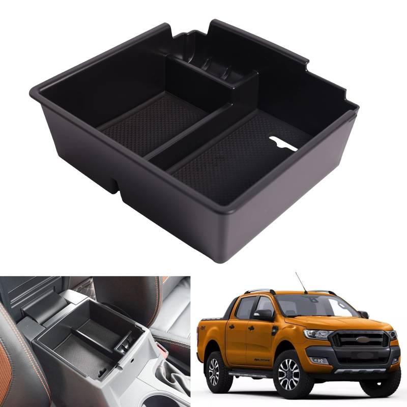 itdegno Sekundär Aufbewahrungsbox Organizer Armlehne Mittelkonsole Für 2015-2019 Ranger von itdegno