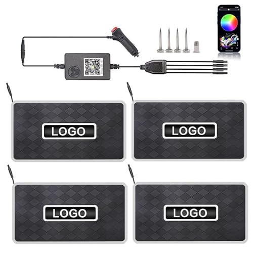 iuscacey LED-Autolichter, farbenfrohe Atmosphäre, App-/Sprachsteuerung, RGB-LED-Autoinnenbeleuchtung, wasserdicht, anpassbares Logo-Textmuster.,Diamond 12v iuscacey LED-Autolichter, farbenfrohe Atmosphäre, App-/Sprachsteuerung, RGB-LED-Autoinnenbeleuchtung, wasserdicht, anpassbares Logo-Textmuster.,Diamond 12v von iuscacey