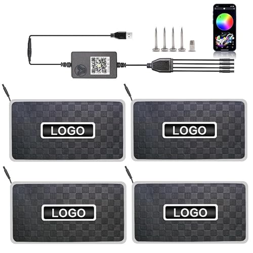 iuscacey LED-Autolichter, farbenfrohe Atmosphäre, App-/Sprachsteuerung, RGB-LED-Autoinnenbeleuchtung, wasserdicht, anpassbares Logo-Textmuster.,Grid 5v iuscacey LED-Autolichter, farbenfrohe Atmosphäre, App-/Sprachsteuerung, RGB-LED-Autoinnenbeleuchtung, wasserdicht, anpassbares Logo-Textmuster.,Grid 5v von iuscacey