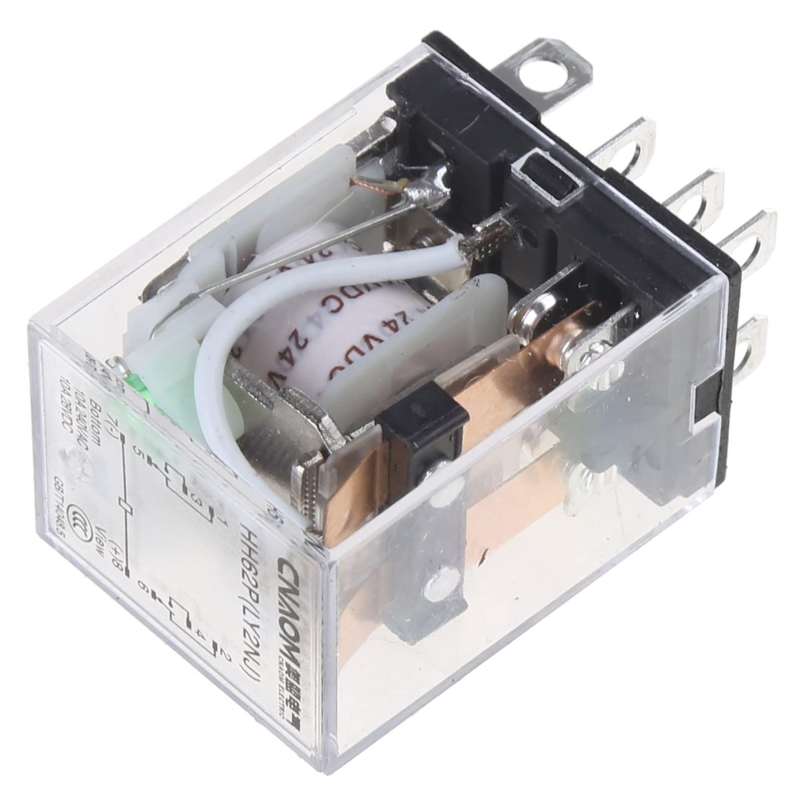 LY2NJ Spule, 10 A Power DPDT LED-Lampen, 1 Stück elektromagnetische Schalter LY2NJ Spule, 10 A Power DPDT LED-Lampen, 1 Stück elektromagnetische Schalter von jebyltd
