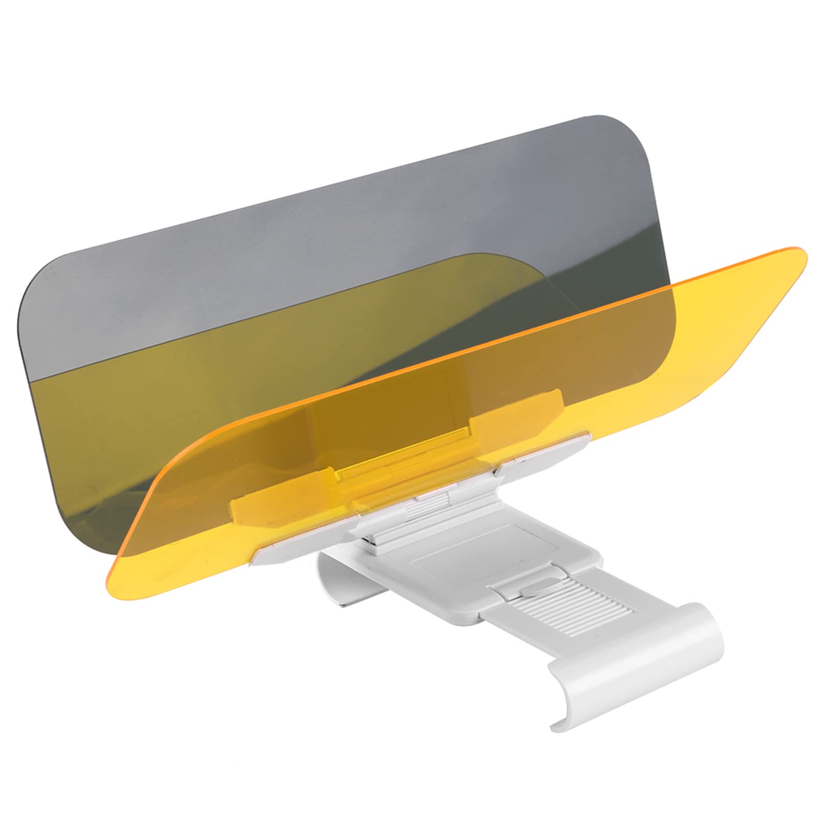 Blendfreier Spiegel, Gelb + Schwarz, 32 X 16 X 6 Cm, Anti-UV-HD-Spiegel, Automatische Dimmung für Auto von jerss