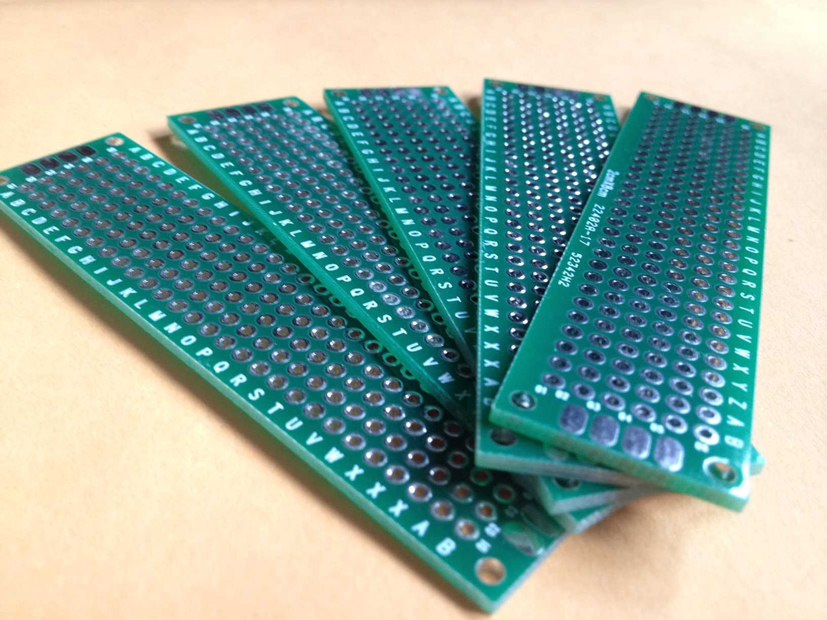 10Stk Pitch 2.54mm 2x8cm doppelseitig RM2.54 Platine Hartpapier Punktraster Lochrasterplatine Fibreglass FR4 Prototype Paper PCB Leiterplatte Experiment Matrix Circuit Board Lochraster 10Stk Pitch 2.54mm 2x8cm doppelseitig RM2.54 Platine Hartpapier Punktraster Lochrasterplatine Fibreglass FR4 Prototype Paper PCB Leiterplatte Experiment Matrix Circuit Board Lochraster von jingtongda