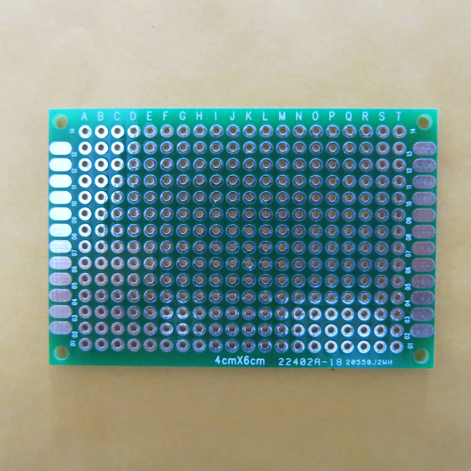 10Stk Pitch 2.54mm 4x6cm doppelseitig RM2.54 Lochabstand Platine Hartpapier Punktraster Lochrasterplatine Fibreglass FR4 Prototype Paper PCB Leiterplatte Experiment Matrix Circuit Board Lochraster 10Stk Pitch 2.54mm 4x6cm doppelseitig RM2.54 Lochabstand Platine Hartpapier Punktraster Lochrasterplatine Fibreglass FR4 Prototype Paper PCB Leiterplatte Experiment Matrix Circuit Board Lochraster von jingtongda