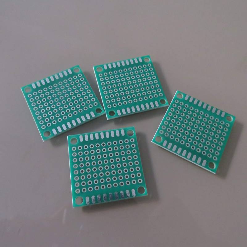 20Stk/pcs Pitch 2.54mm 3x3cm einseitig RM2.54 pcb platine Lochabstand Lochrasterplatine Punktraster Fibreglass FR4 Leiterplatte Experiment Matrix Hartpapier von jingtongda