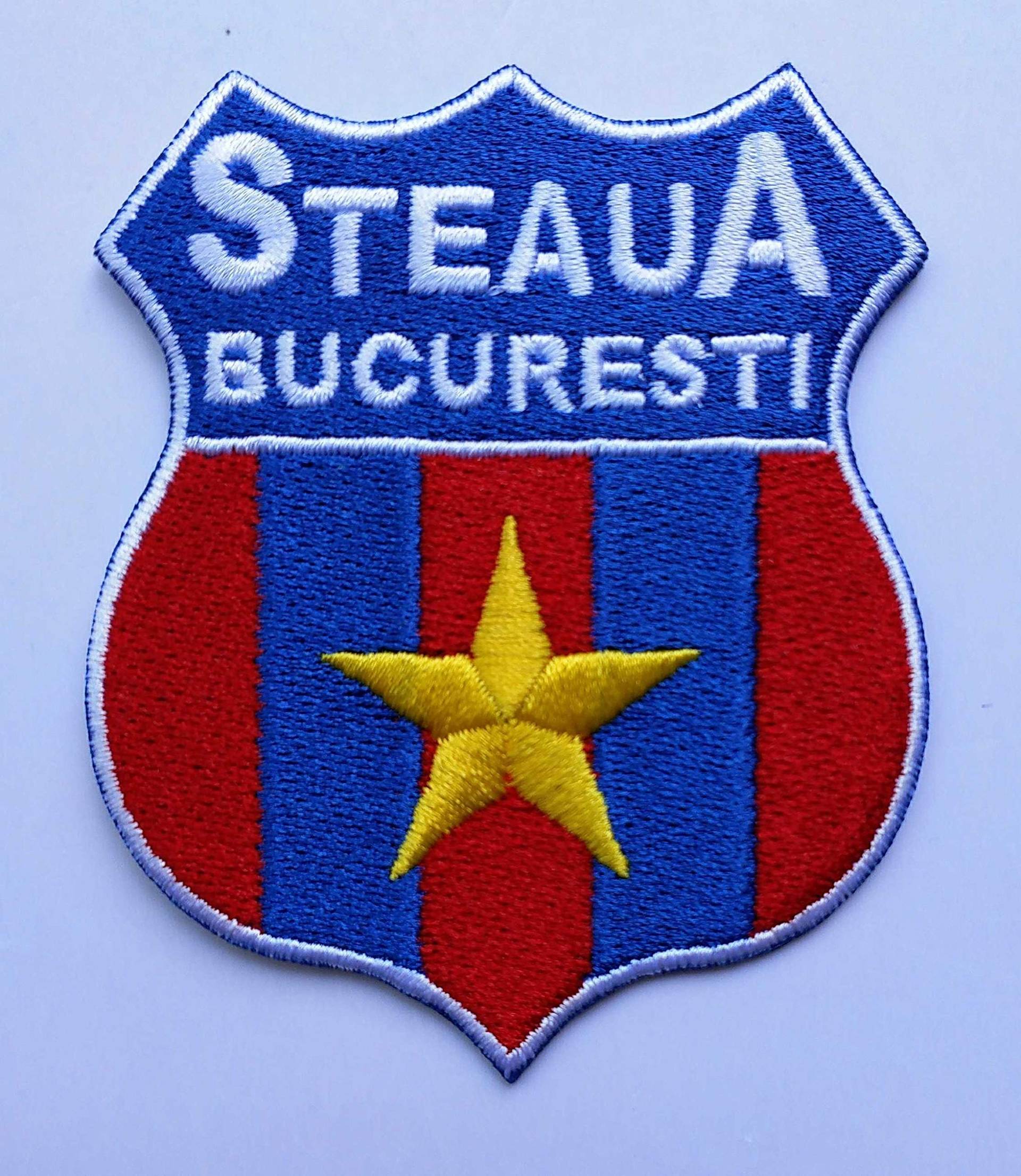 2stk Steaua Bucuresti Bucharest Aufnäher Patch Football Fussball Soccer Club Iron on bügelbild aufbügler Badge 2stk Steaua Bucuresti Bucharest Aufnäher Patch Football Fussball Soccer Club Iron on bügelbild aufbügler Badge von jingtongda