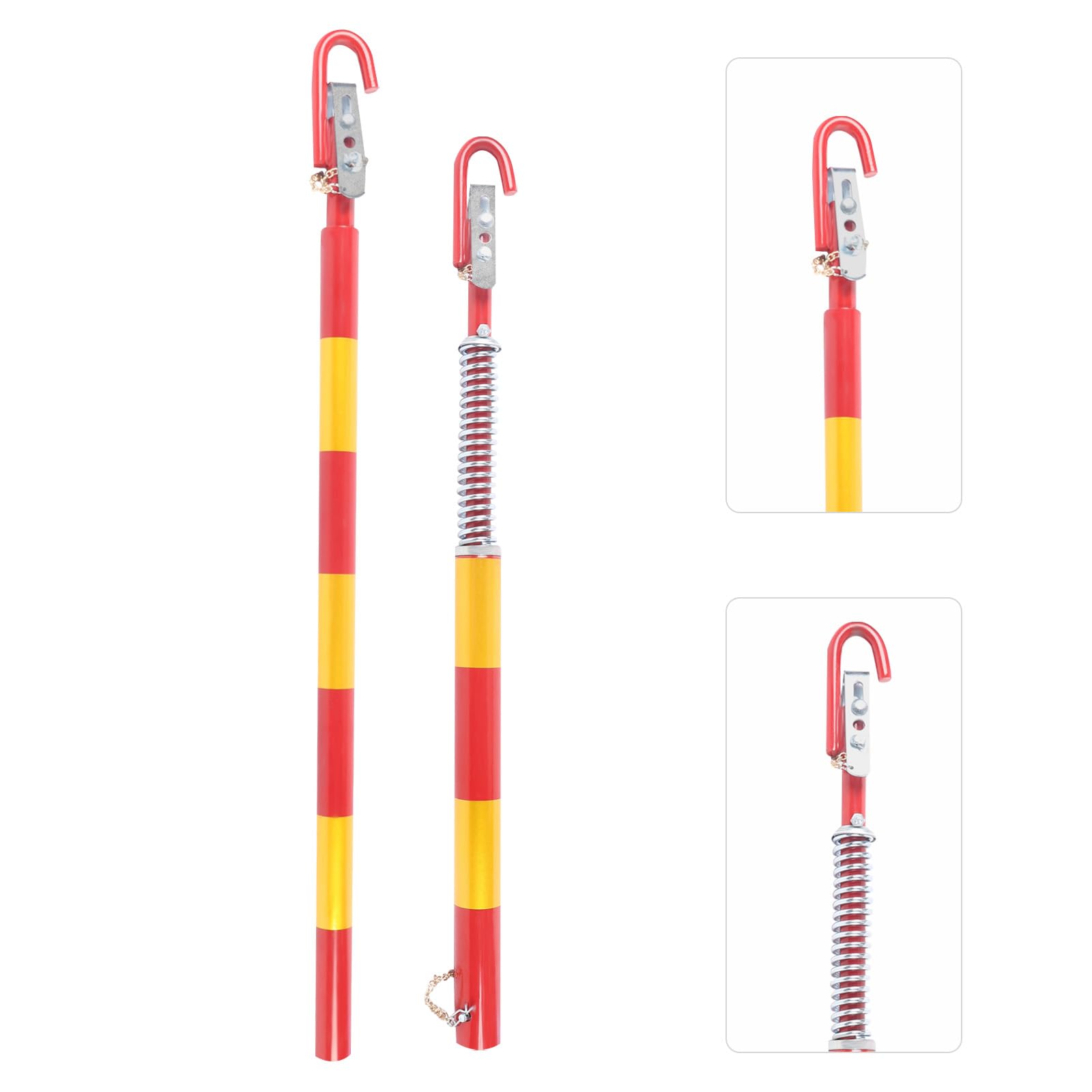 jiumxliu 2-TLG Abschleppstange, 5T Pannenhilfe mit Federdämpfung, Rot & Gelb, Auto, Van jiumxliu 2-TLG Abschleppstange, 5T Pannenhilfe mit Federdämpfung, Rot & Gelb, Auto, Van von jiumxliu