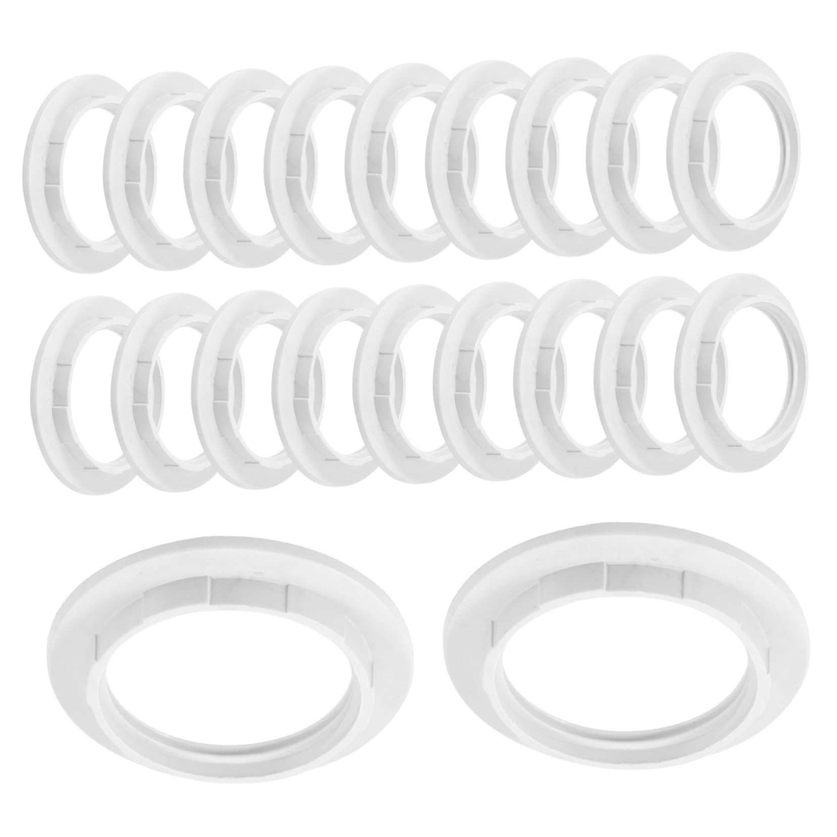jojofuny Lampenschirm Kragen Lampe Reparatur Set Für Tischlampen 20-teiliges Set Adapter jojofuny Lampenschirm Kragen Lampe Reparatur Set Für Tischlampen 20-teiliges Set Adapter von jojofuny