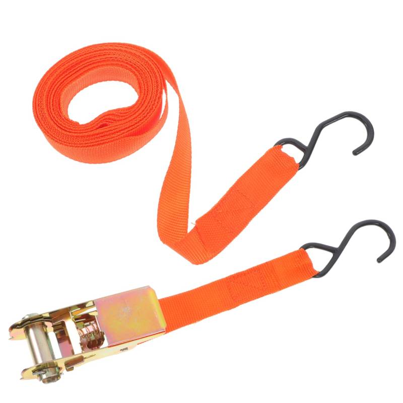 jojofuny 4 Stück Flexible Kabelbündelung Anhängergurte Für Schwere Beanspruchung Ladungssicherungsgurte Strapazierfähige Spanngurte Autogurte Kaltes Bügeleisen Orange von jojofuny