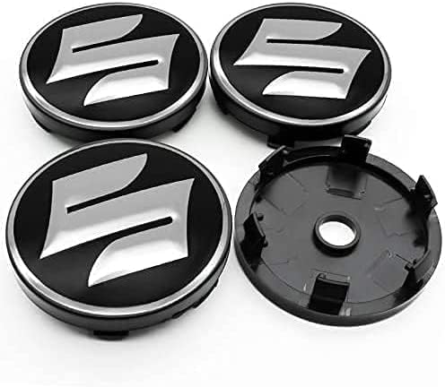 jyszq 4 stück Auto Nabendeckel für Suzuki Grand Vitara SX4 Swift Jimny Kizashi Liana 56MM, Felgenkappen Radnabenkappen Nabenabdeckung Radnaben Mittel Abdeckungen Abzeichen Sticker jyszq 4 stück Auto Nabendeckel für Suzuki Grand Vitara SX4 Swift Jimny Kizashi Liana 56MM, Felgenkappen Radnabenkappen Nabenabdeckung Radnaben Mittel Abdeckungen Abzeichen Sticker von jyszq