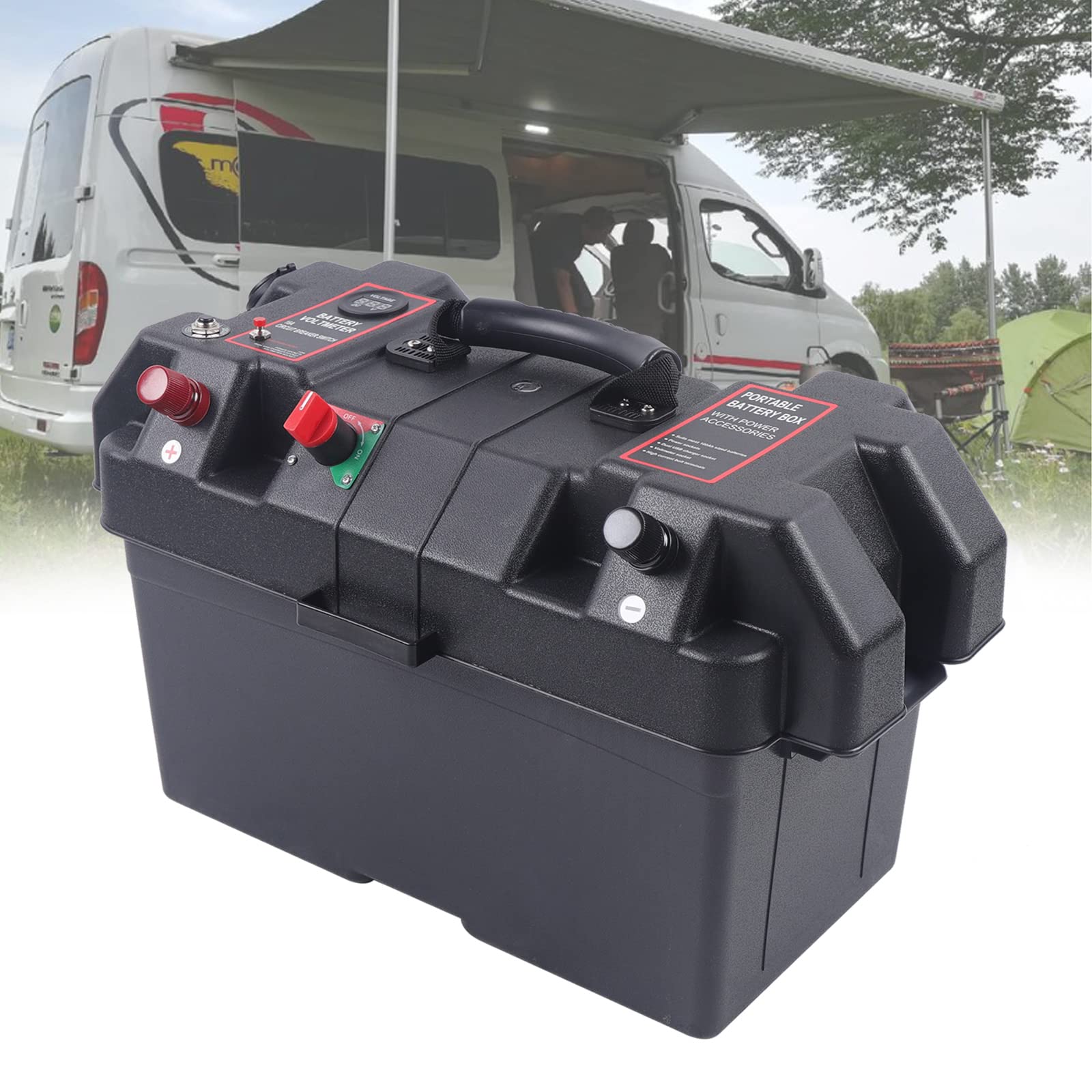 Batteriekasten Batteriebox Boot Multifunktions Doppelte USB Spannungsüberwachung Batterie Box Anzeige Anschlüsse Batterie Box Boot Batteriekasten Batteriebox Boot Multifunktions Doppelte USB Spannungsüberwachung Batterie Box Anzeige Anschlüsse Batterie Box Boot von kangten