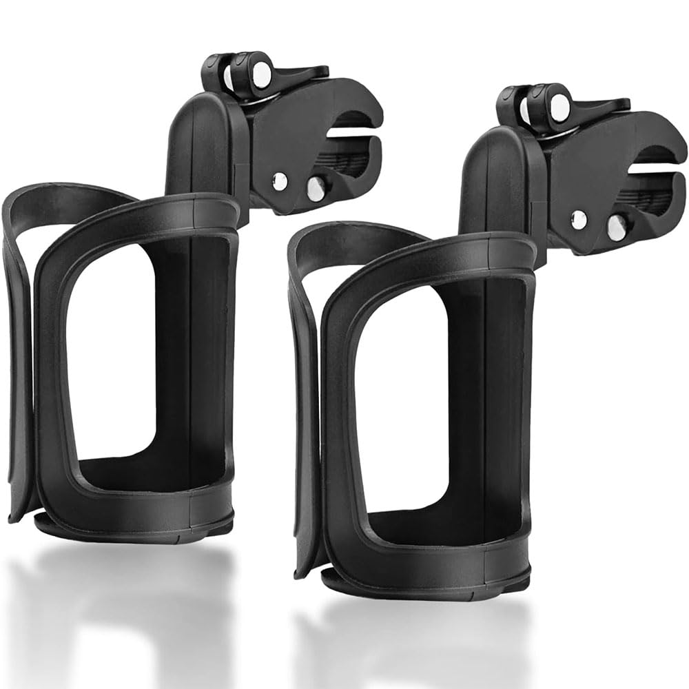 katmerio Getränkehalter für Kinderwagen, 360 Grad Rotation Nuckelflaschen Kaffeehalter, Flaschenhalter Fahrrad, Fahrrad Flaschenhalter für Fahrräder, Mountainbikes, Kinderwagen und Rollstuh katmerio Getränkehalter für Kinderwagen, 360 Grad Rotation Nuckelflaschen Kaffeehalter, Flaschenhalter Fahrrad, Fahrrad Flaschenhalter für Fahrräder, Mountainbikes, Kinderwagen und Rollstuh von katmerio