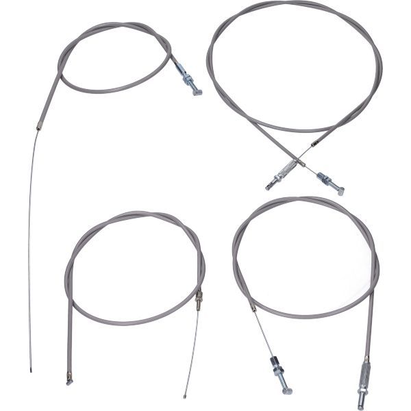 Puch Maxi Bowdenzüge Set grau Gaszug Bremszug Starterzug Puch Maxi Bowdenzüge Set grau Gaszug Bremszug Starterzug von kein Hersteller