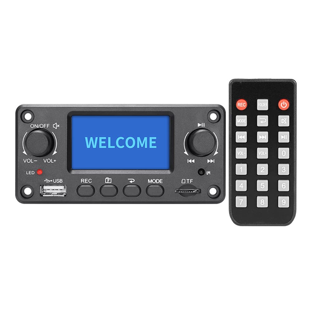 kekaa TPM118B Digital Audio Player MP3 Decoder Board Hochwertiges Tragbares MP3-Player-Modul mit Bluetooth und UKW-Radio von kekaa