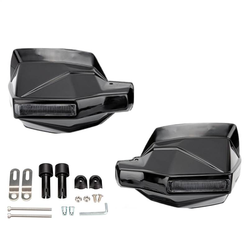 keloppasit Motorrad-Handschutz – Motorrad-Handabdeckung, Modifikationslenker-Schutz, wasserdicht, wetterbeständig, für Roadtrips, ATV, Highway Cruising von keloppasit