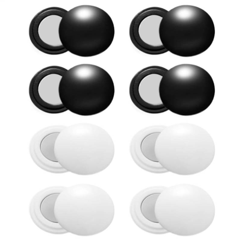 keloppasit Race Bib Magnets - 8 Paar Fixierer für Rennnummern,Starker Halt rutschfest Tragbar Multifunktional für Sport Tanz Laufen Radsport Training Wettkämpfe von keloppasit