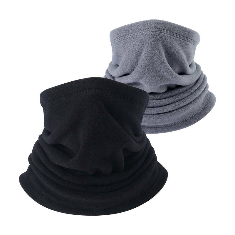 keynoyin Fleece Winddicht Radfahren Kragen Outdoor Sport Skifahren Fleece Warm Schal - Schal Schwarz von keynoyin