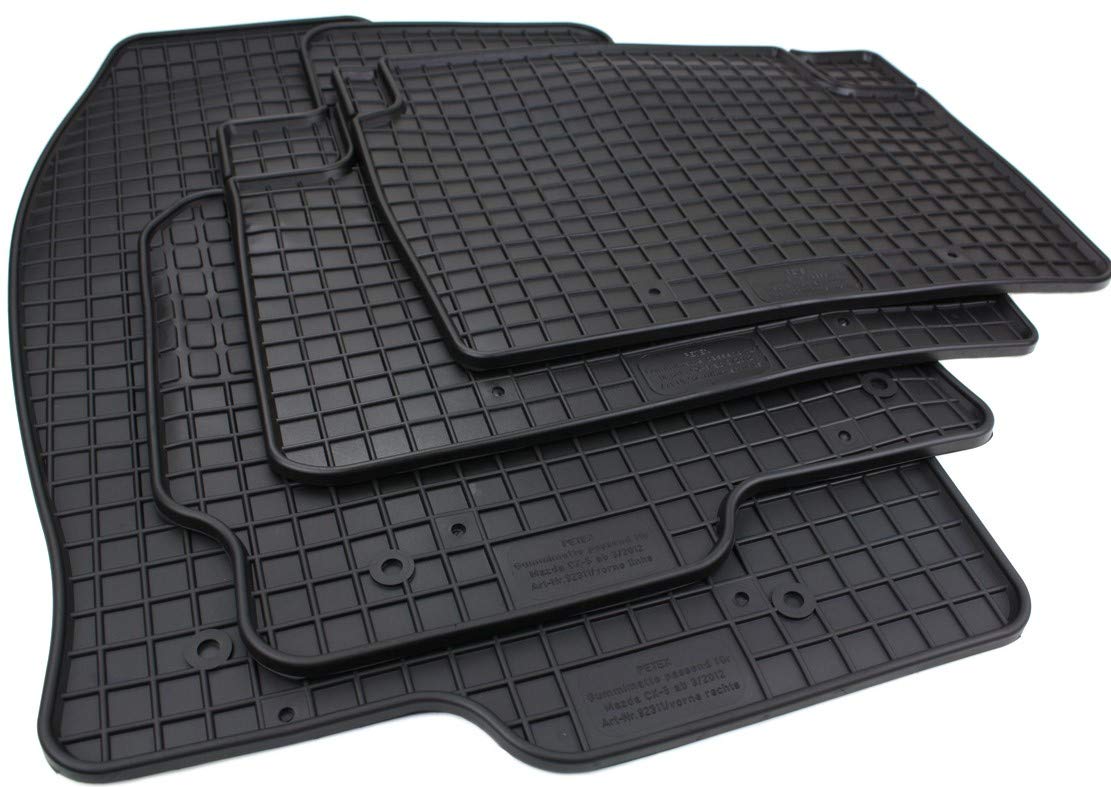 Kfzpremiumteile24 Gummimatten Kompatibel mit CX5 KE ab 2012 Allwetter Gummi Fußmatten Schwarz 4-teilig Kfzpremiumteile24 Gummimatten Kompatibel mit CX5 KE ab 2012 Allwetter Gummi Fußmatten Schwarz 4-teilig von kfzpremiumteile24