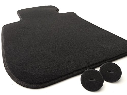 Fahrermatte Fussmatte Velours Automatte, Schwarz, Original Befestigung Fahrermatte Fussmatte Velours Automatte, Schwarz, Original Befestigung von kh Teile