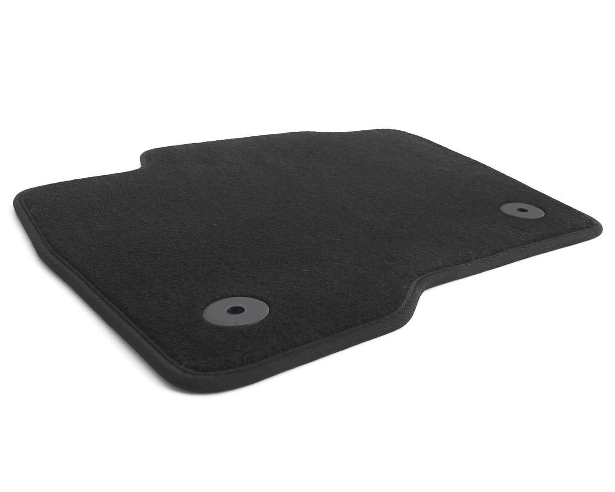 Fahrermatte passend für Galaxy 3 ab 2015 Fußmatte Fahrerseite, Velours schwarz von kh Teile