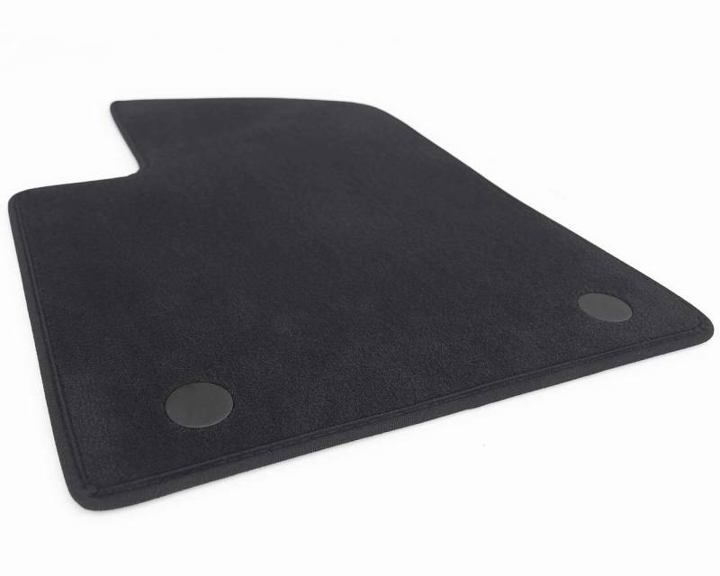 Fußmatte Fahrermatte 500 500C 500S Velours Matten Autoteppich Original Qualität Fahrerseite, Schwarz von kh Teile