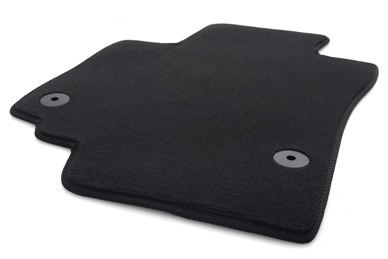 kh Teile Fußmatte passend für Yeti Premium Velours Automatte Fahrermatte schwarz von kh Teile