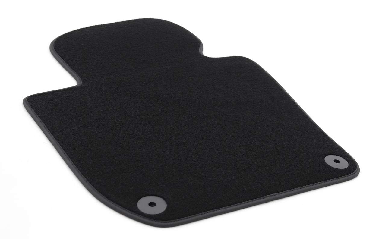 Fußmatte passend für Skoda Superb II 3T Velours Automatte Fahrerseite Matte einzeln schwarz von kh Teile