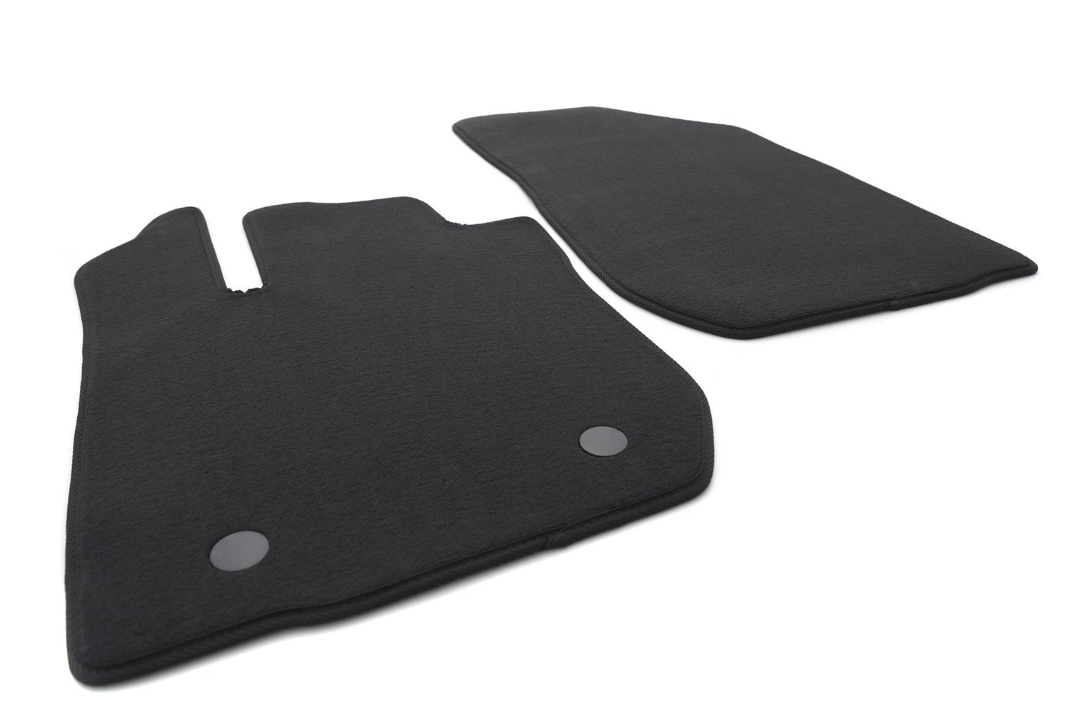 Fußmatten Sparset für Dacia Sandero II + Stepway Velours Autoteppich Matten Original Qualität Schwarz von kh Teile
