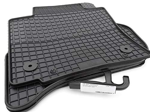 Gummimatten passend für Leon ab 08/2005-10/2012 Premium Qualität Gummifussmatten schwarz 4- teilig von kh Teile