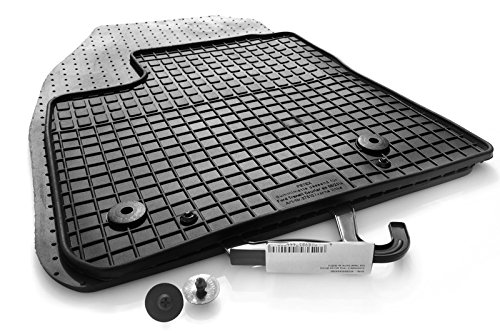 kh Teile 37610 Gummimatten Gummifußmatten/Allwetter schwarz von kh Teile