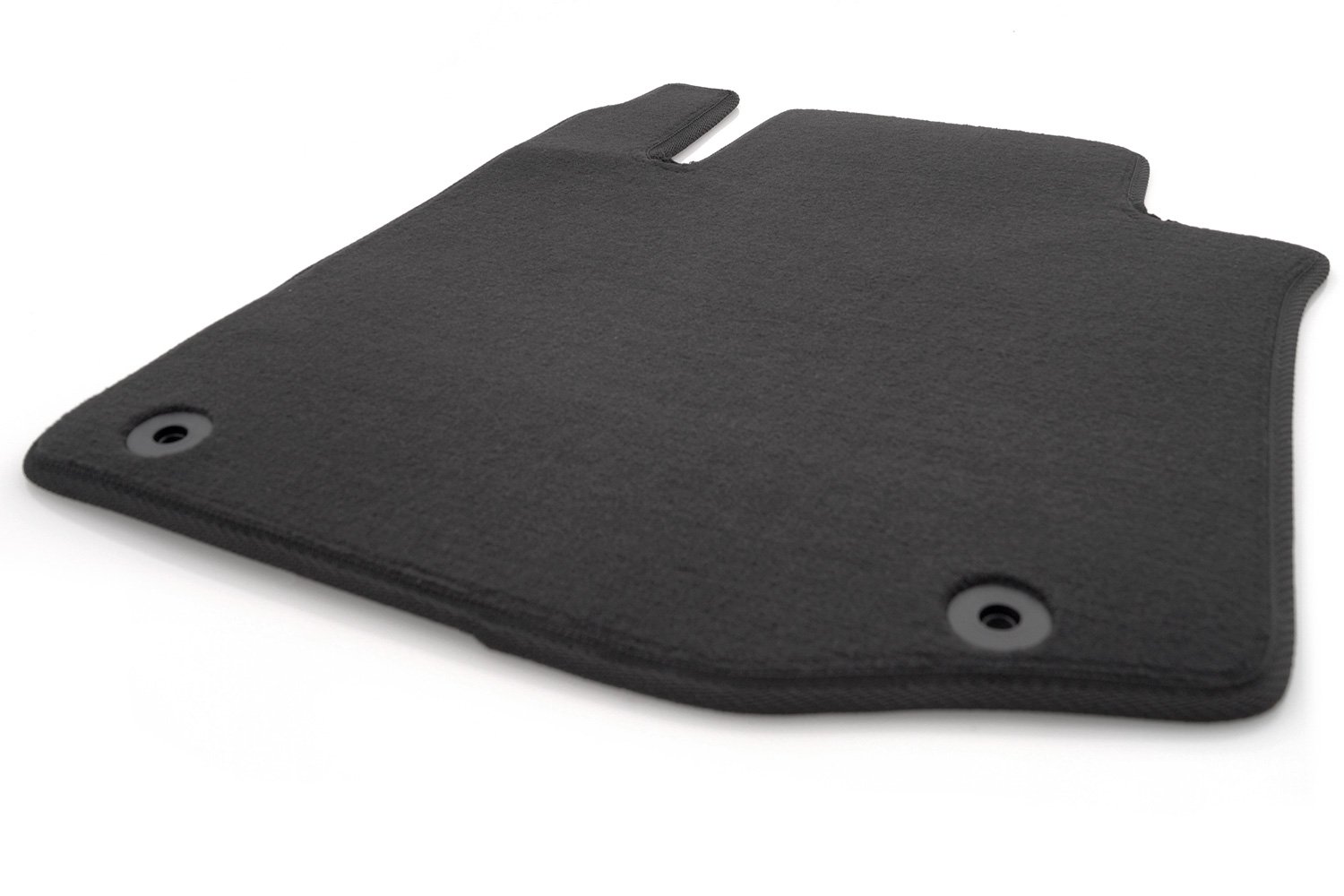 kh Teile Fußmatte/Velours Automatte Original Qualität Stoffmatte 1-teilig Fahrermatte schwarz von kh Teile