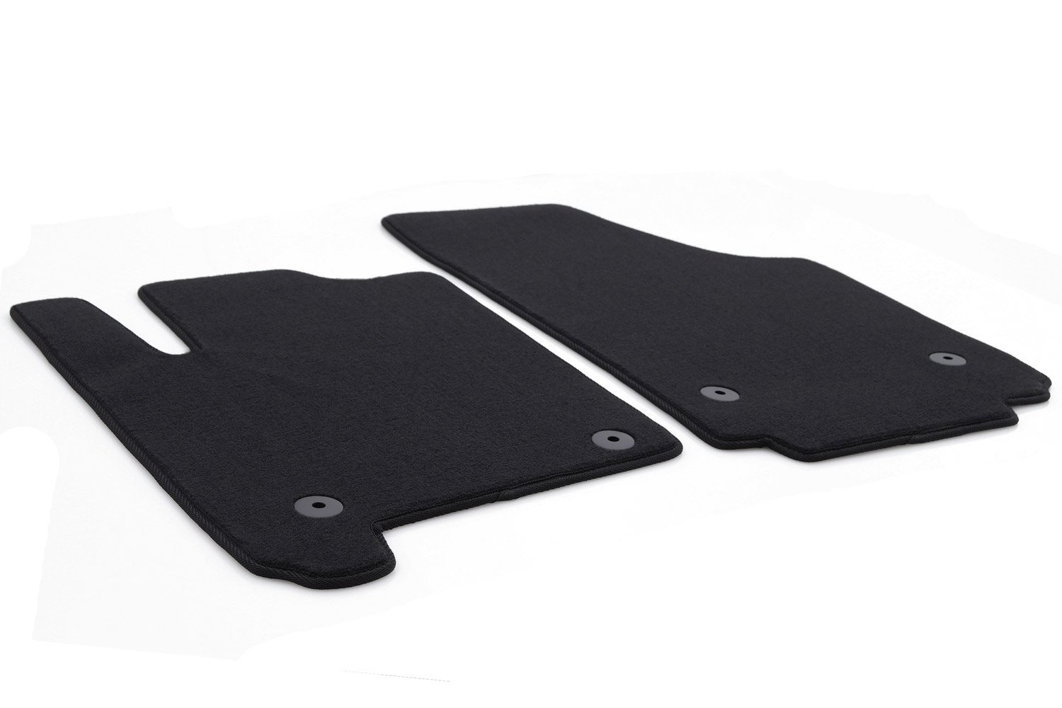 kh Teile Fußmatten/Velours Automatten Original Qualität Stoffmatten 2-teilig schwarz von kh Teile