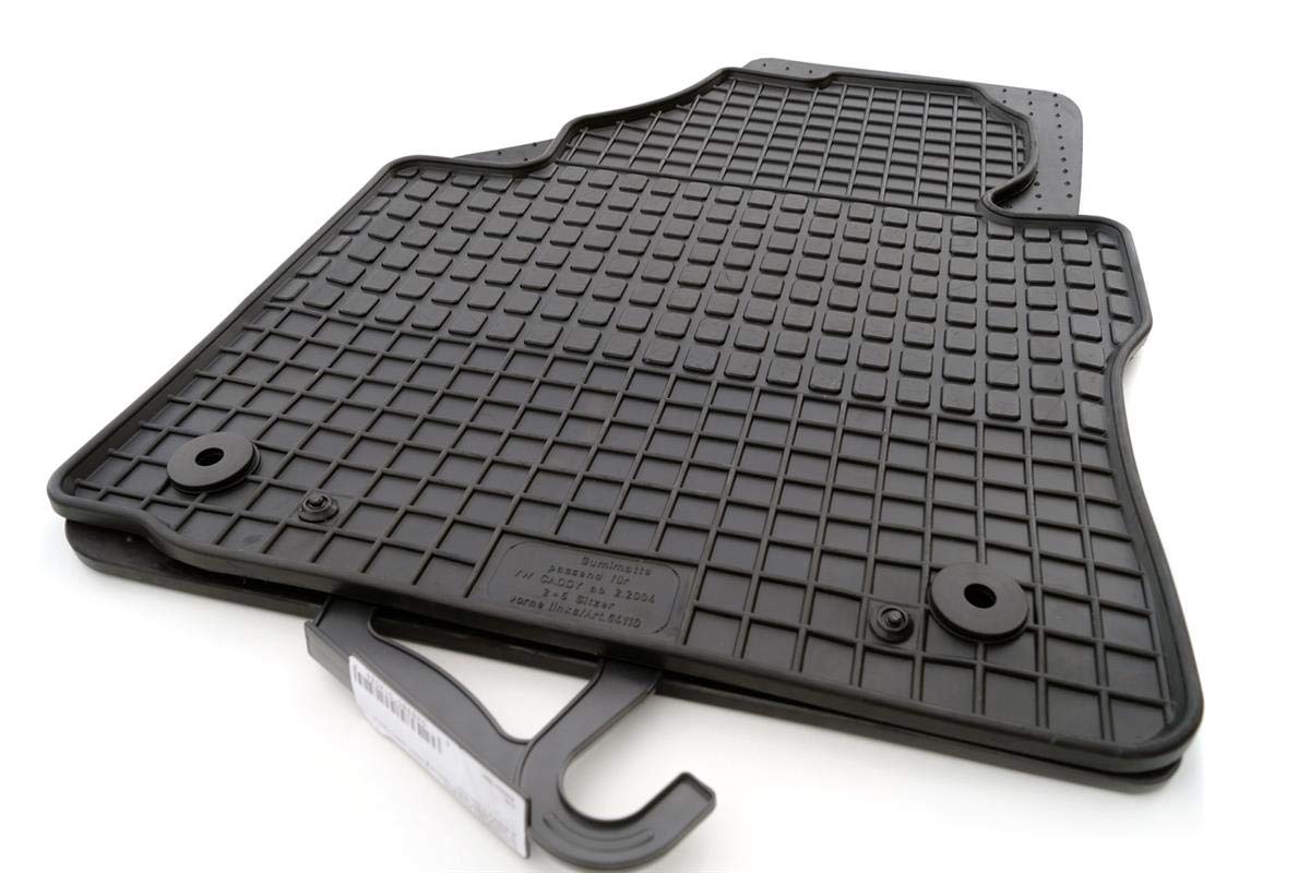 kh Teile Gummimatten passend für Caddy 2-teilig vorn schwarz kh Teile Gummimatten passend für Caddy 2-teilig vorn schwarz von kh Teile