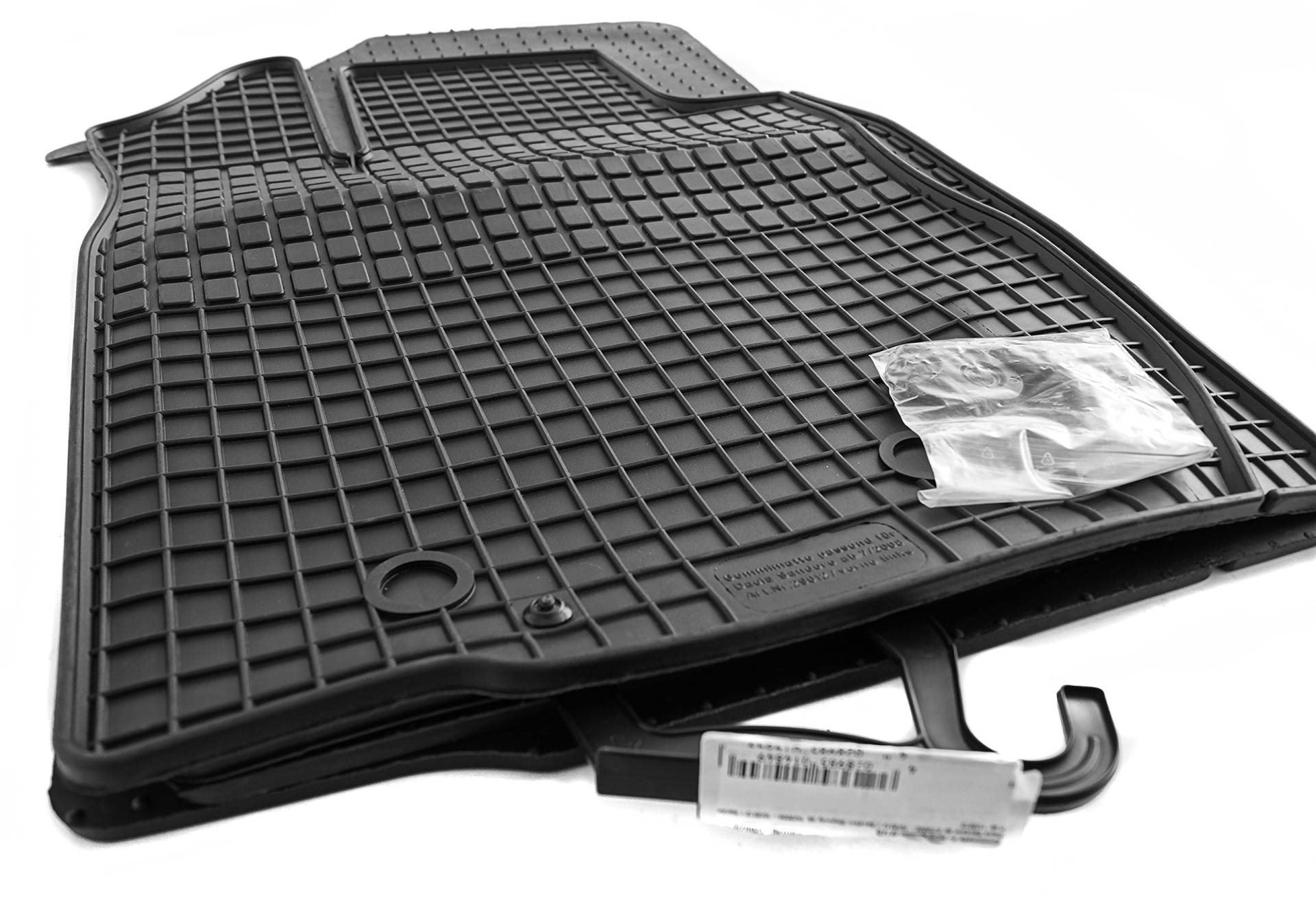PETEX Gummimatten passend für Sandero ab 07/2008-10/2012 / Sandero Stepway ab 10/2009-10/2012 / Sandero II ab 11/2012 Fußmatten schwarz 4-teilig PETEX Gummimatten passend für Sandero ab 07/2008-10/2012 / Sandero Stepway ab 10/2009-10/2012 / Sandero II ab 11/2012 Fußmatten schwarz 4-teilig von Dacia