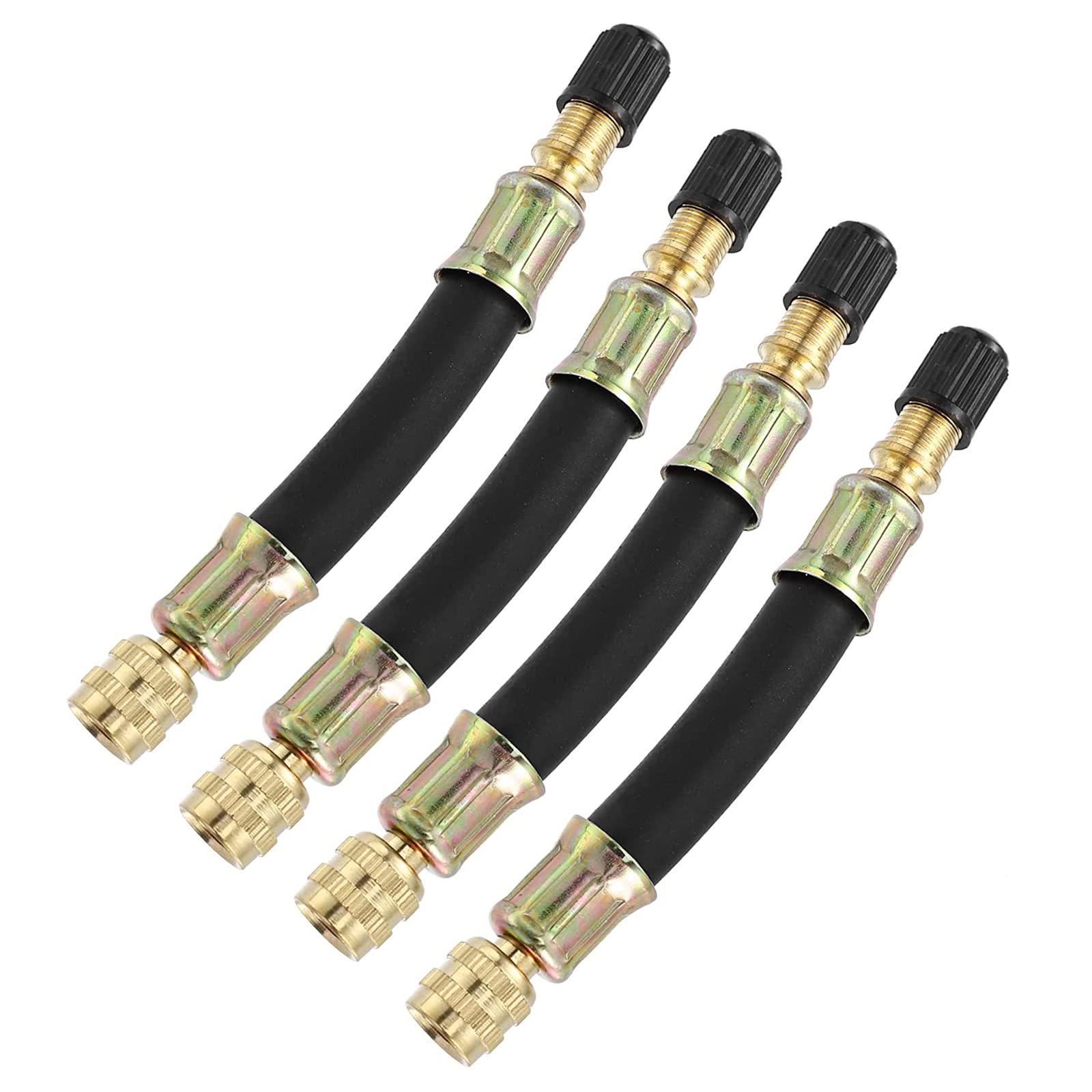 kiimiles 4 Stück 10 cm Ventilschaft-Verlängerung Reifenventil-Verlängerung Schaft Adapter Werkzeug Flexible Verlängerung Reifenventiladapter für Harleys, Wohnmobil, Kinderwagen, Fahrräder, Motorräder kiimiles 4 Stück 10 cm Ventilschaft-Verlängerung Reifenventil-Verlängerung Schaft Adapter Werkzeug Flexible Verlängerung Reifenventiladapter für Harleys, Wohnmobil, Kinderwagen, Fahrräder, Motorräder von kiimiles