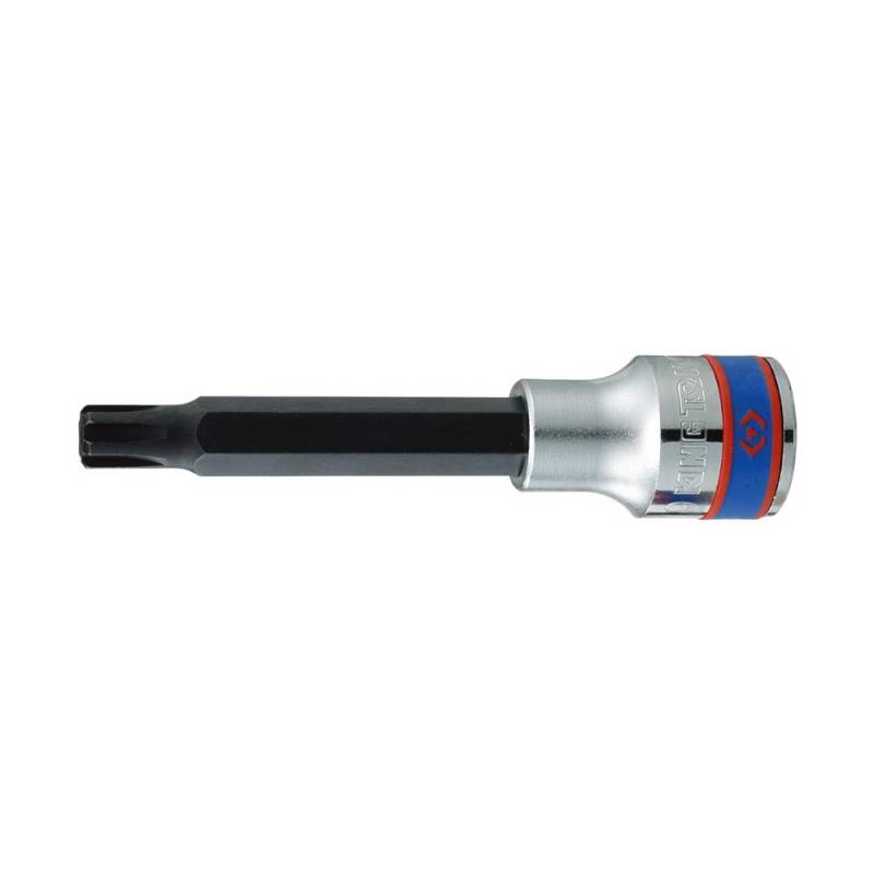 KING TONY 404906 Ribe Bit Stecknuss, M6 x 100 mm, 1/2 Antrieb von king tony