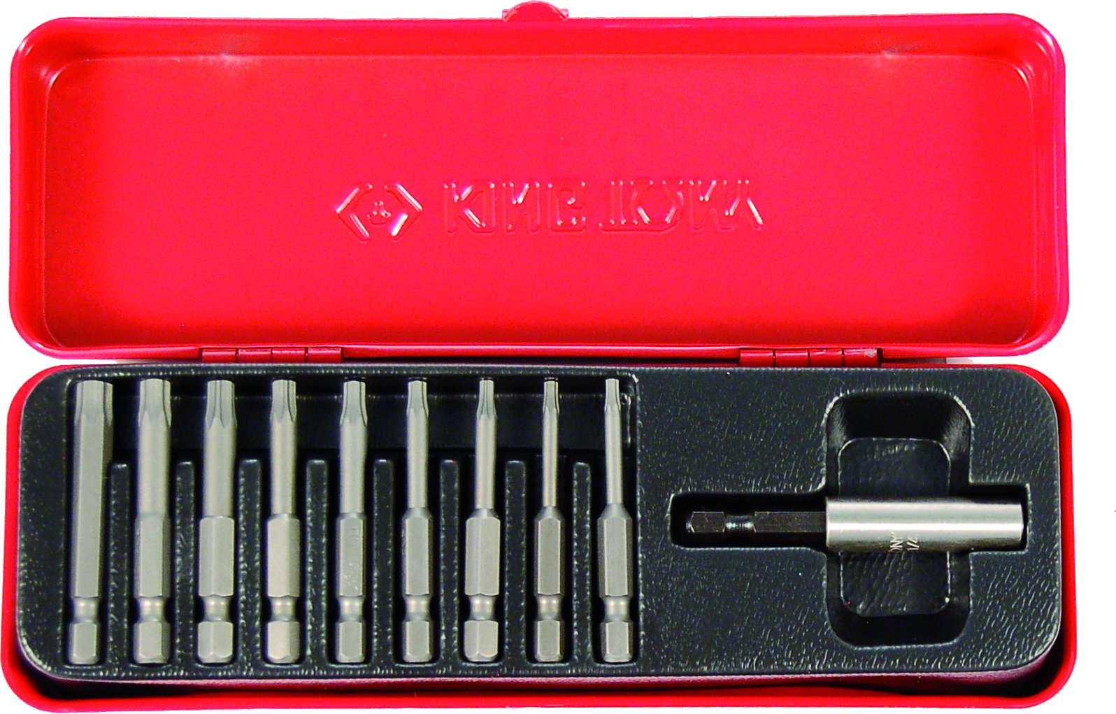 king tony Caja de puntas Torx 1/4" 11piezas king tony Caja de puntas Torx 1/4" 11piezas von king tony